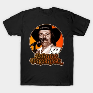 Retro Johnny Paycheck Tribute T-Shirt